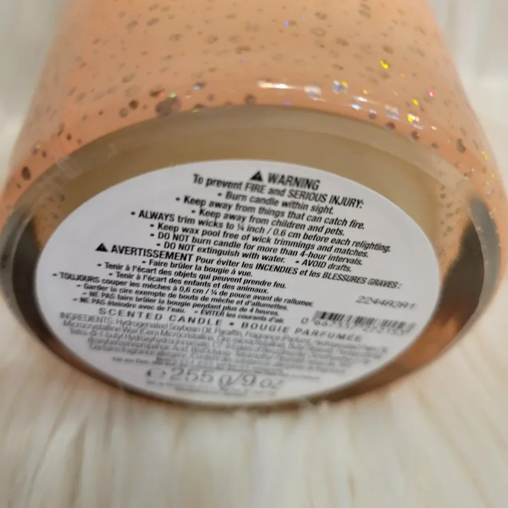 Victoria Secret Limited Edition Amaretto Fizz Candle